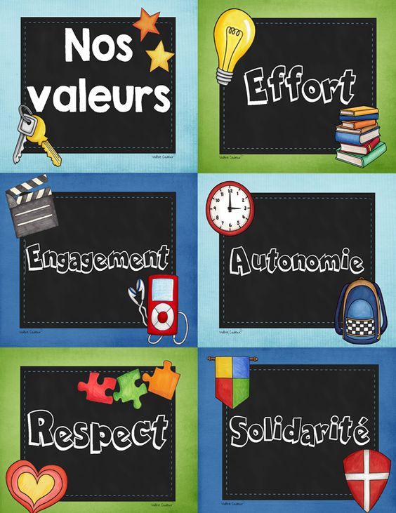 valeurs école